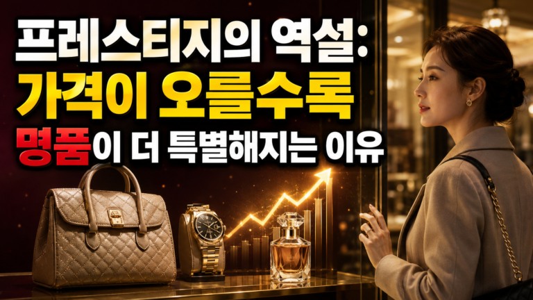 프레스티지의 역설: 가격이 오를수록 명품이 더 특별해지는 이유