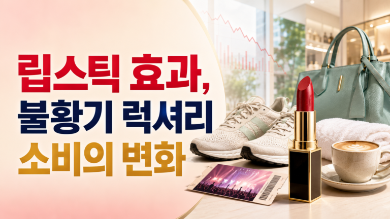 립스틱 효과, 불황기 럭셔리 소비의 변화