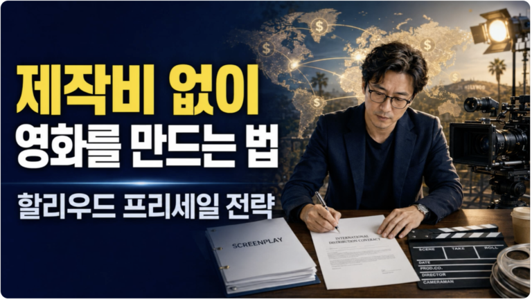 제작비 없이 영화를 만드는 법: 할리우드 프리세일 전략