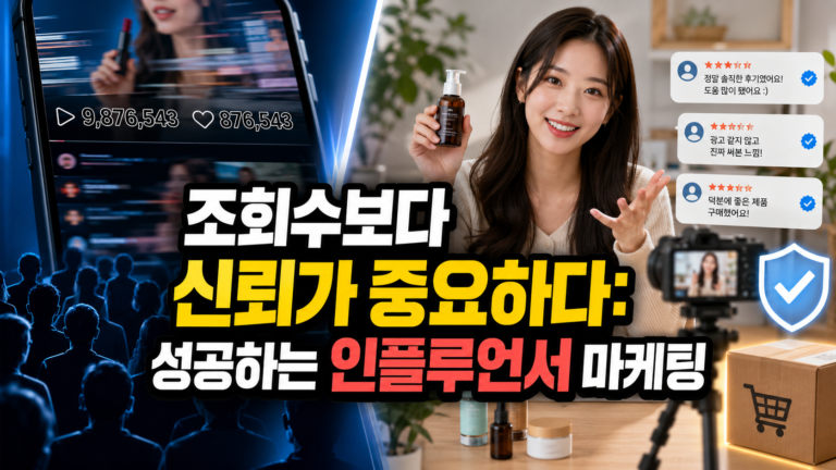 조회수보다 신뢰가 중요하다: 성공하는 인플루언서 마케팅