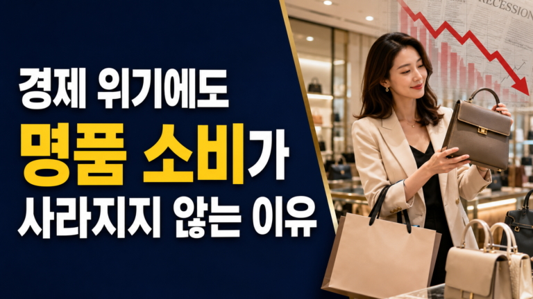 경제위기에도 명품 소비가 사라지지 않는 이유